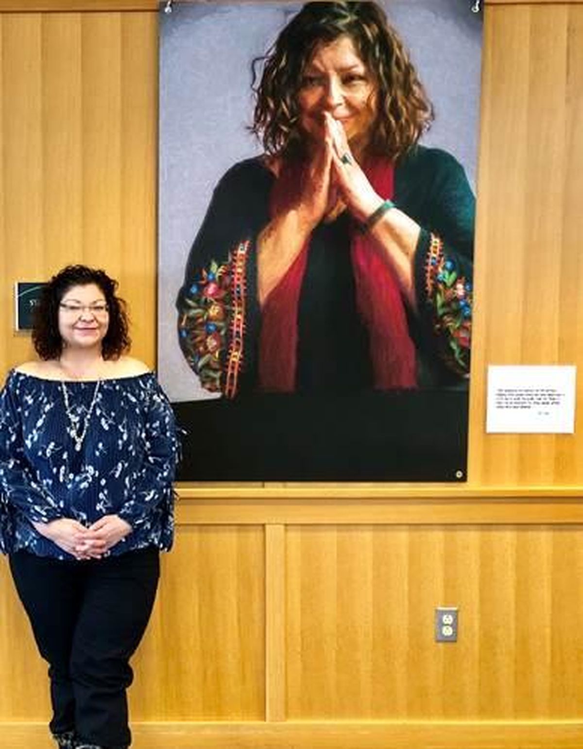 “If You Really Knew Me” features large-scale portraits of survivors of domestic violence and trafficking.
