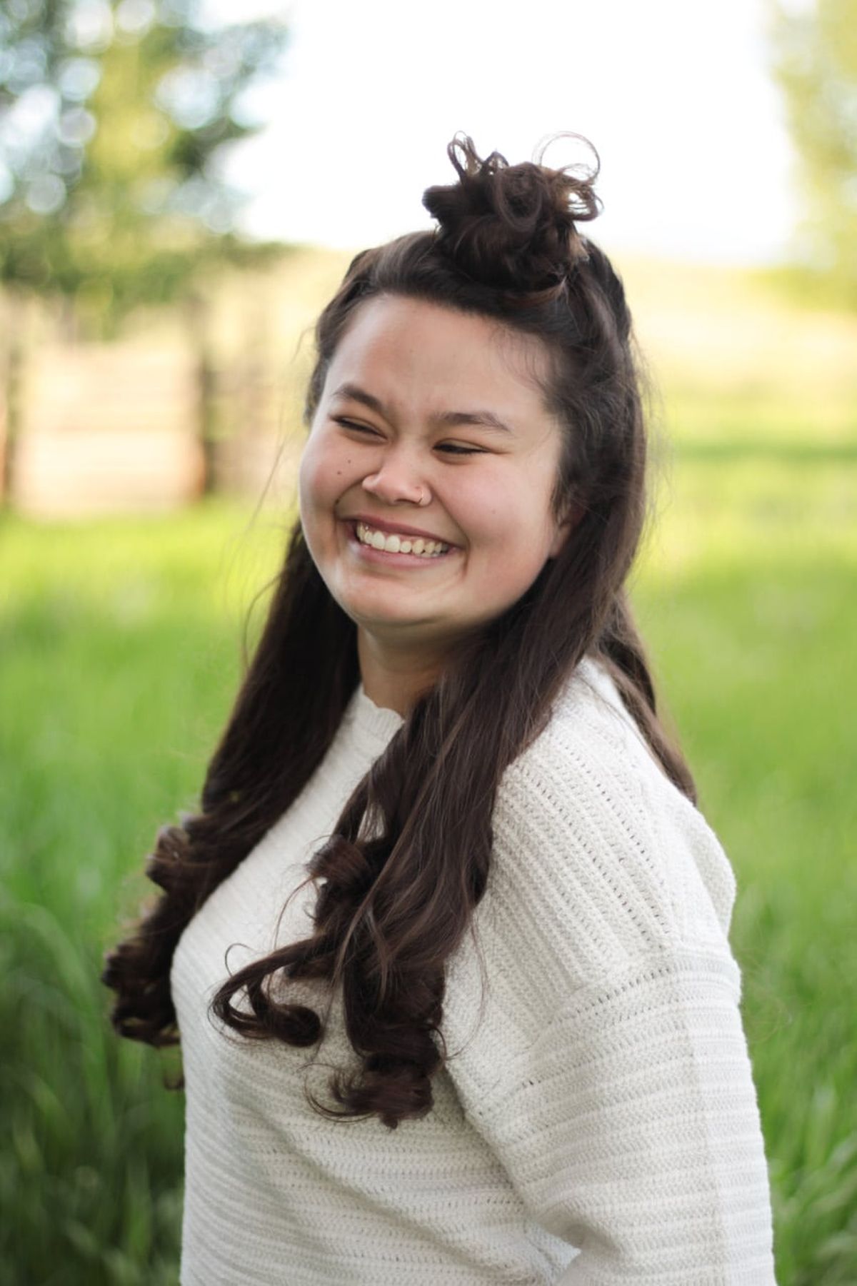 Brooklyn Page will attend the Washington State School for the Blind in the fall.  (Courtesy)