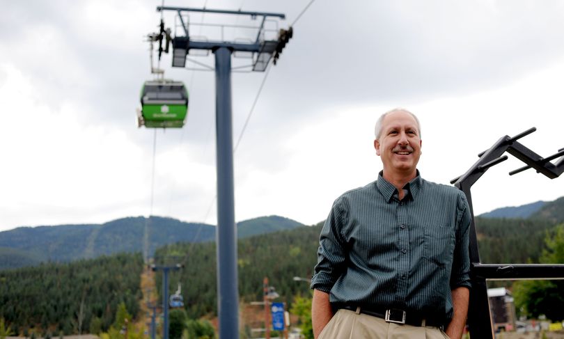 Silver Mountain Resort general manager Jeff Colburn says he learned the importance of teamwork as a high school athlete. (Kathy Plonka)