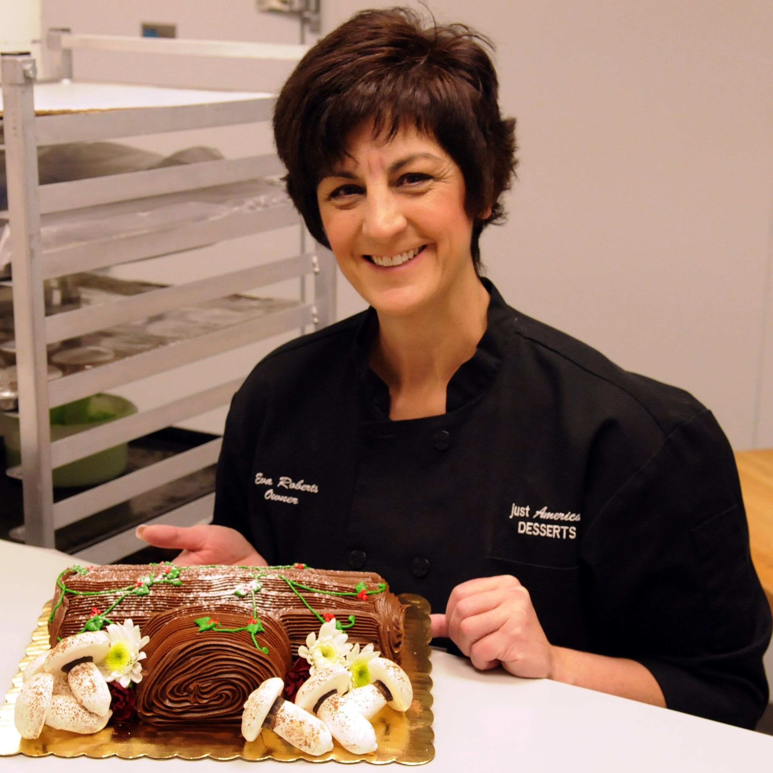 La bûche de Noël ( pour 6 à 8 personnes) - box Cake Master