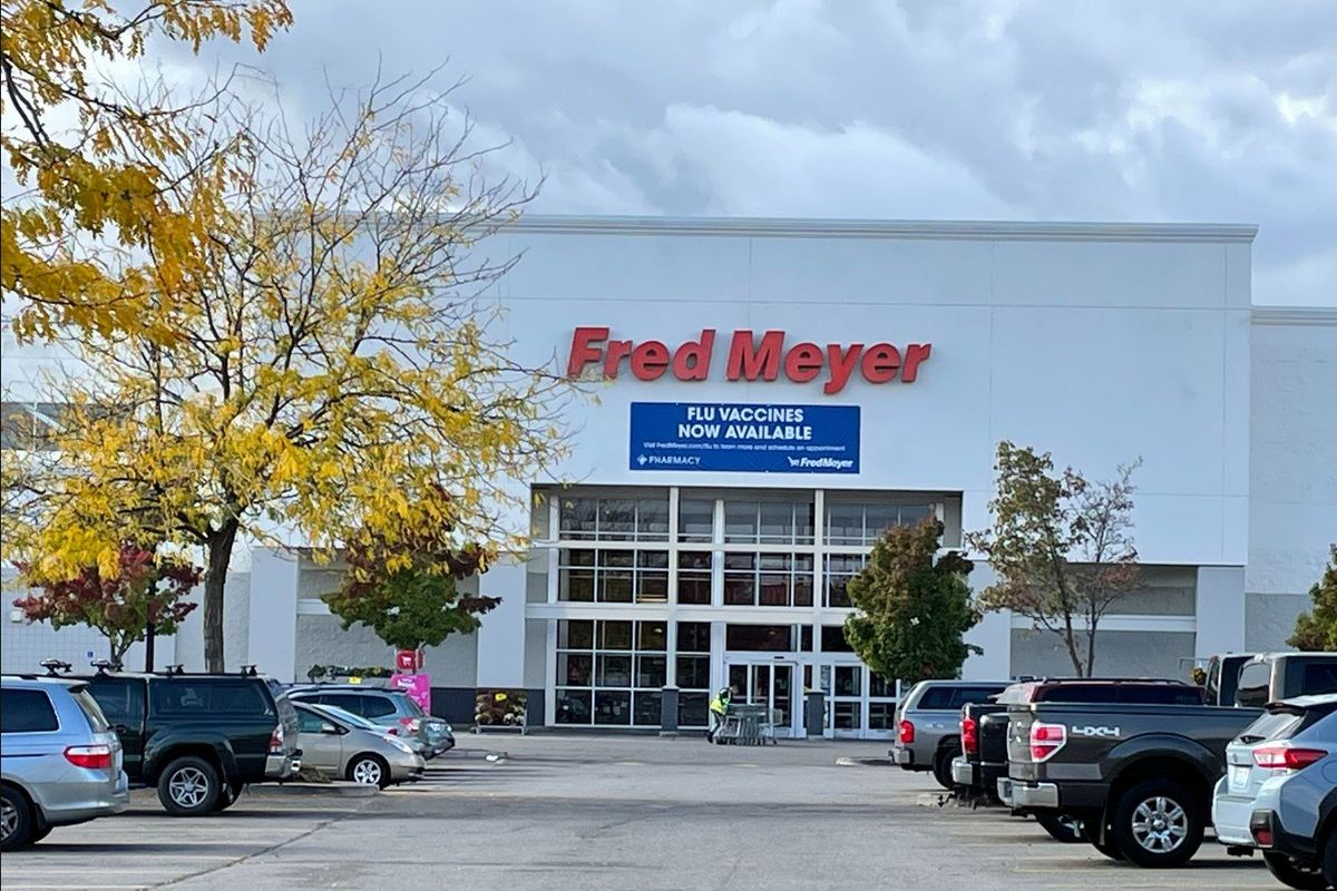 The Fred Meyer at 400 S. Thor Ave. has reported a major uptick in crime.  (Photo by Garrett Cabeza)