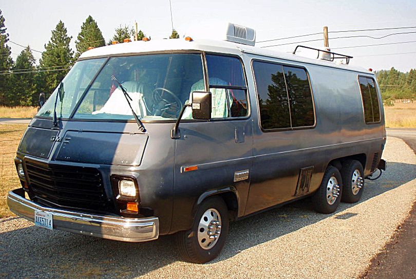 Old school hotsell gmc vans