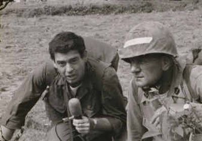 Dan Rather reports from the field in Vietnam in 1966.
(AP photo/CBS / The Spokesman-Review)