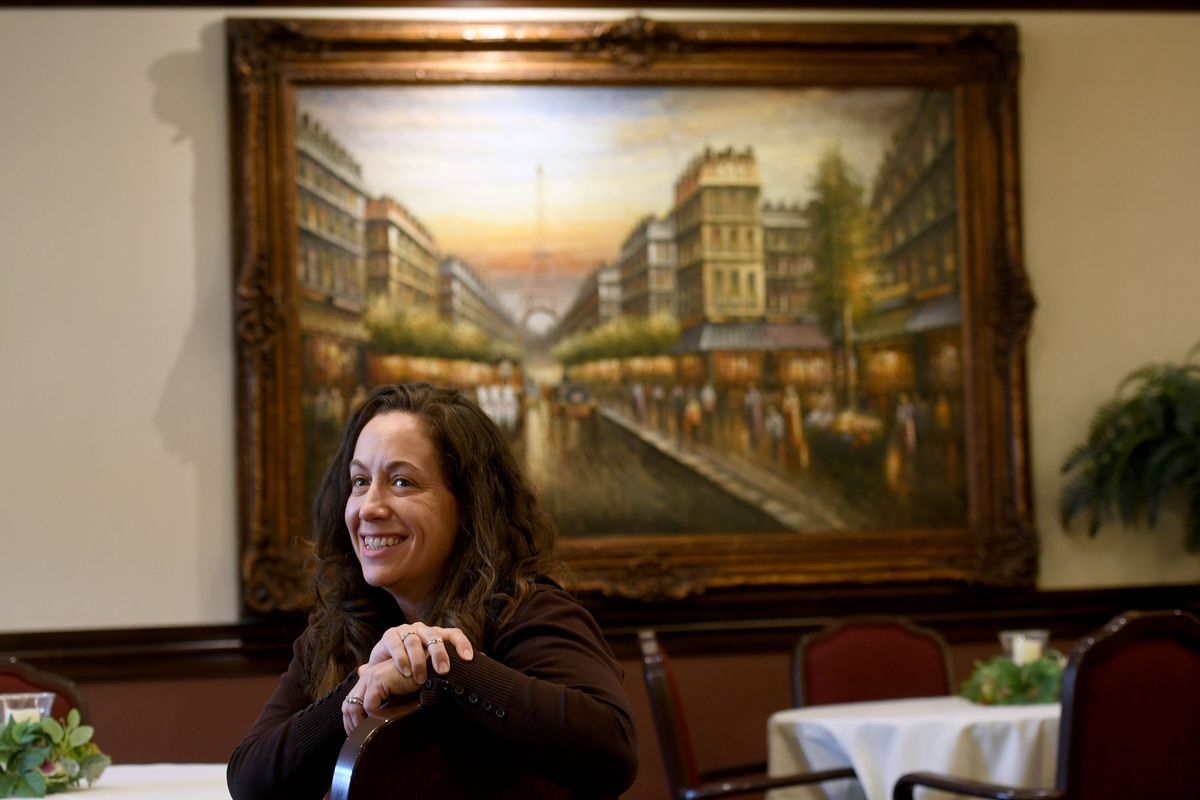 Tiffinay Vargas of One More Time NW is photographed at Advanced Home Care & Hospice of North Idaho where she has a full-time job. She also works for One More Time NW, a nonprofit that provides memorable experiences for adults with life-limiting conditions.  (KATHY PLONKA/THE SPOKESMAN-REVIE)