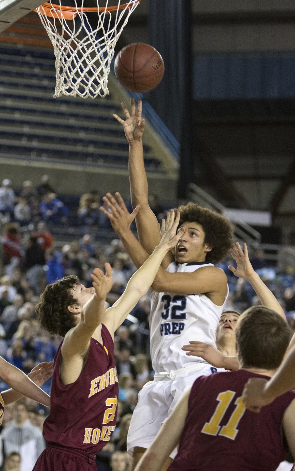 Gonzaga Prep boys advance to Tacoma, survive strange game