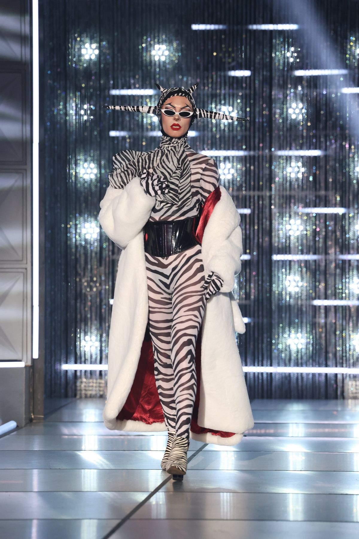 Bosco walks the runway in season 14 of “RuPaul’s Drag Race.”  (VH1)