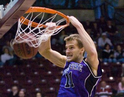 
Arturas Valeika had 14 points in Weber State's win Sunday.
 (Associated Press / The Spokesman-Review)