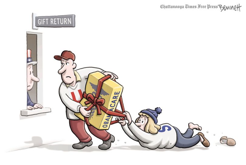 Clay Bennett, Chattanooga Times Free Press (Clay Bennett / Washington Post Writers Group)