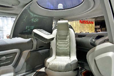 
An interior view of Nissan's Terranaut car at the 76th Geneva International Motor Show in Geneva, Switzerland, on Tuesday.  
 (Associated Press / The Spokesman-Review)