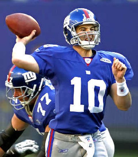 Eli Manning, Jeff Feagles and the story of the Giants' No. 10