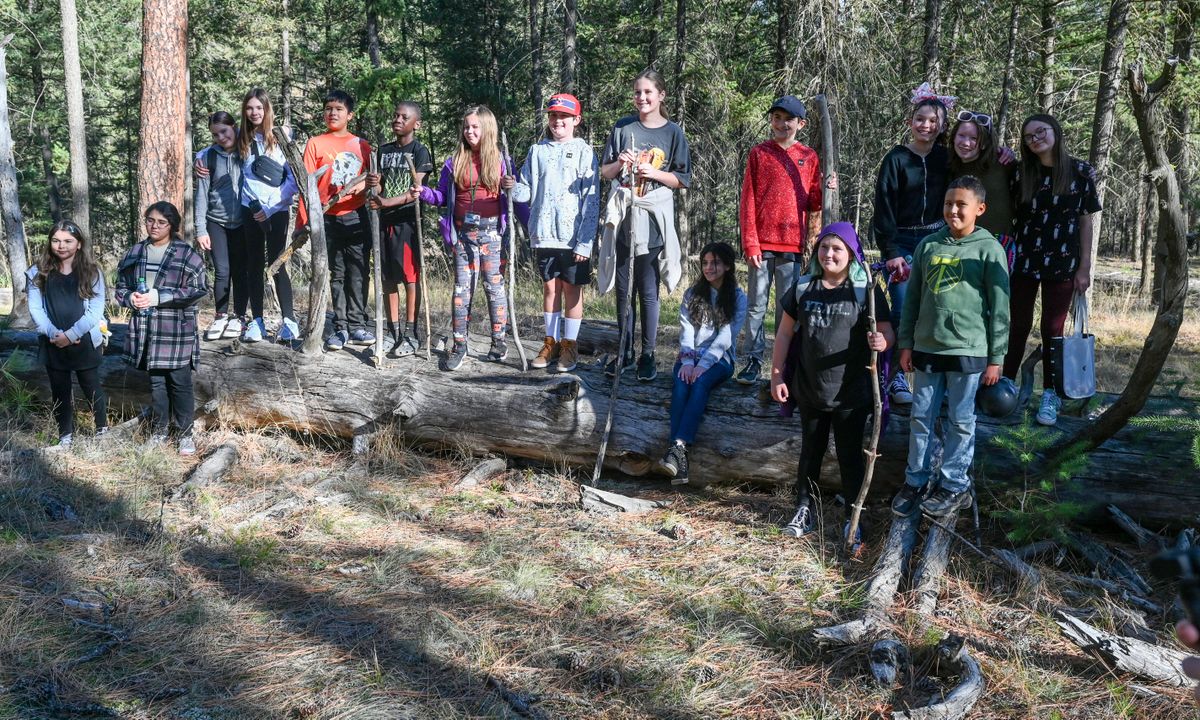 Salk middle schoolers hike - Oct. 22, 2023 | The Spokesman-Review