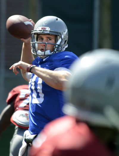 Washington State quarterback Jeff Tuel has 25 touchdown passes and 17 interceptions in 21 career games. (Dan Pelle)