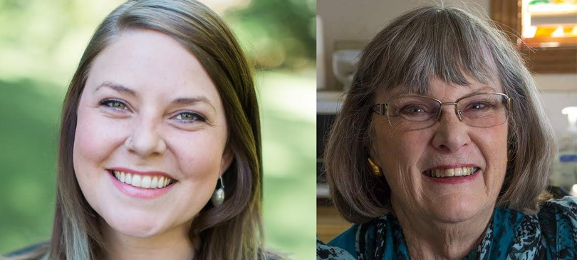 Kate Burke, left, is a legislative aide to state Sen. Andy Billig. Kathryn Alexander, right, has been an activist in the Bemiss neighborhood since moving to Spokane two years ago. Both women have already filed to compete for the City Council seat that will be vacated by Amber Waldref when she's termed out of office in 2017.  (Kate Burke, Kathryn Alexander)