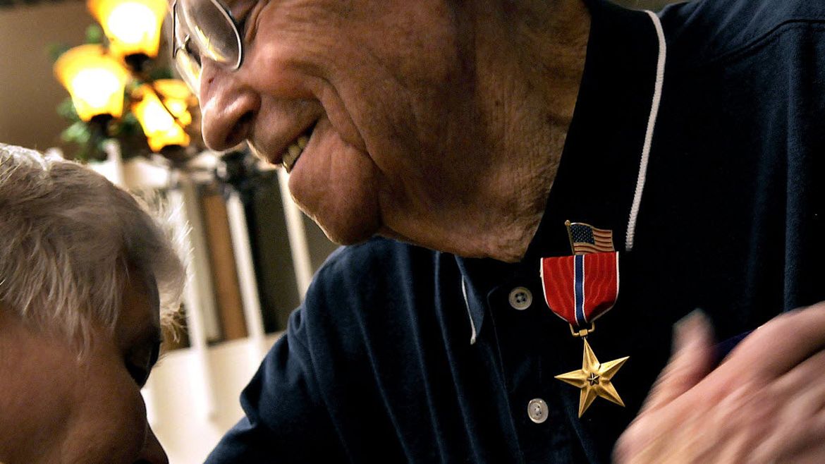 LeRoy Berry Bronze Star ceremony
