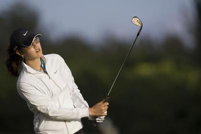 Michelle Wie is on target for first LPGA win in 49 tries. (Associated Press / The Spokesman-Review)