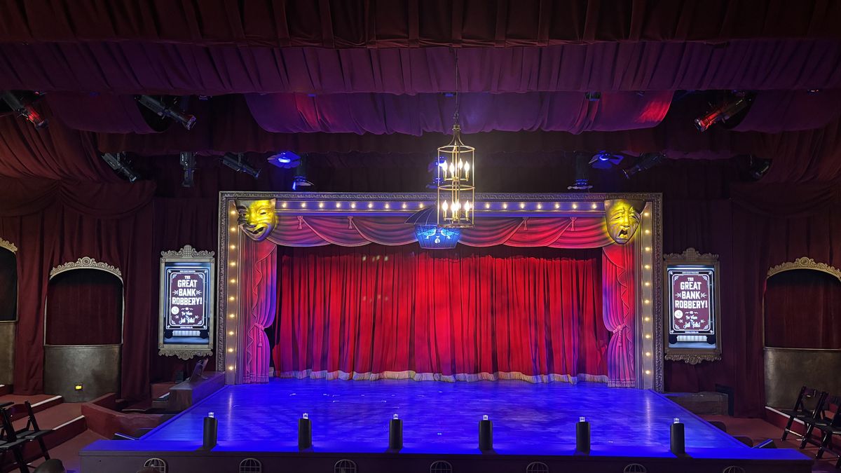 The Bird Cage Theatre at Knott’s Berry Farm now has a properly enclosed roof and air conditioning.  (Knott’s Berry Farm/TNS)