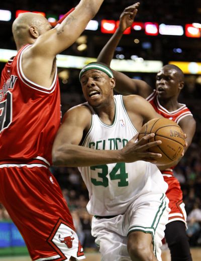 Associated Press Bulls and Celtics get things started in NBA playoffs: 9:30 a.m., ESPN (Associated Press / The Spokesman-Review)