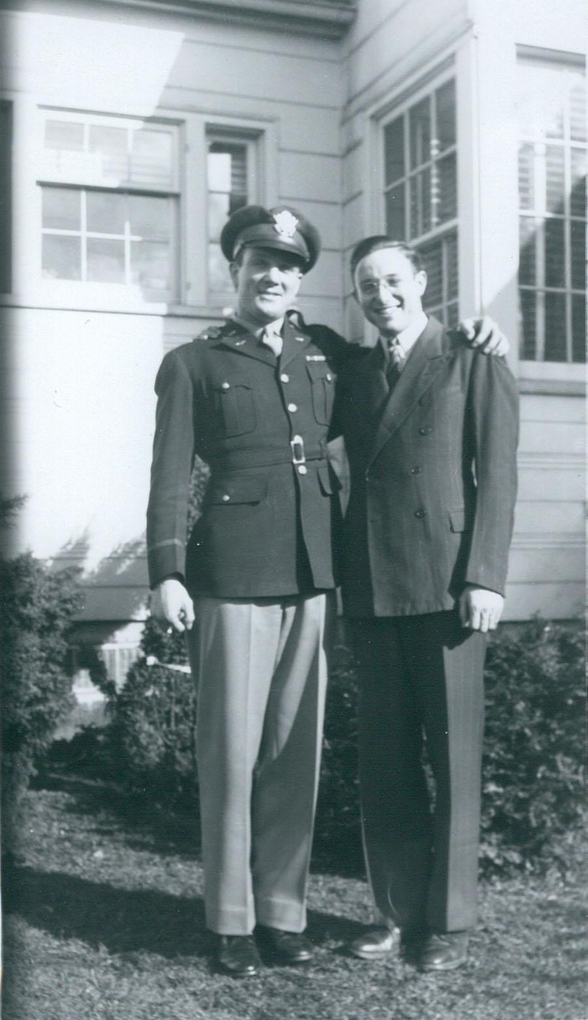 This 1942 photo of Louis Allen and Ace Allen was taken in Pullman. (COURTESY / Courtesy of the family)