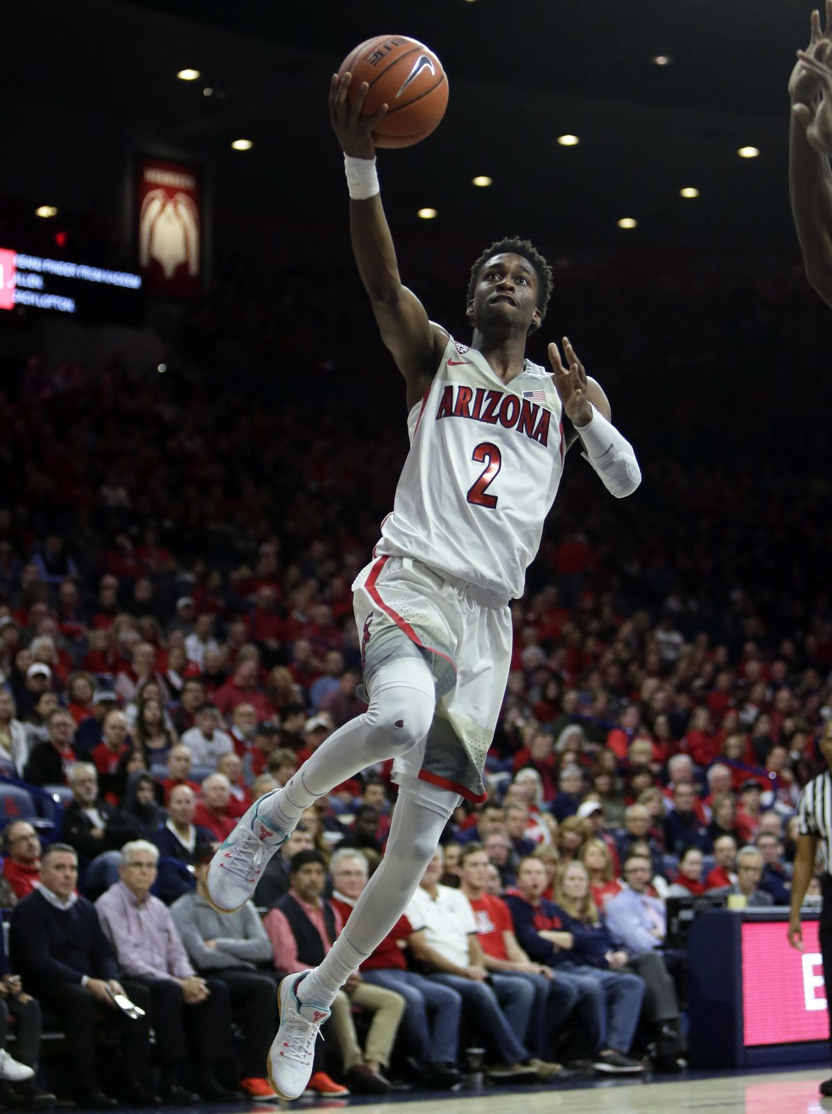 Arizona guard Kobi Simmons averages 13 points per game. (Rick Scuteri / Associated Press)