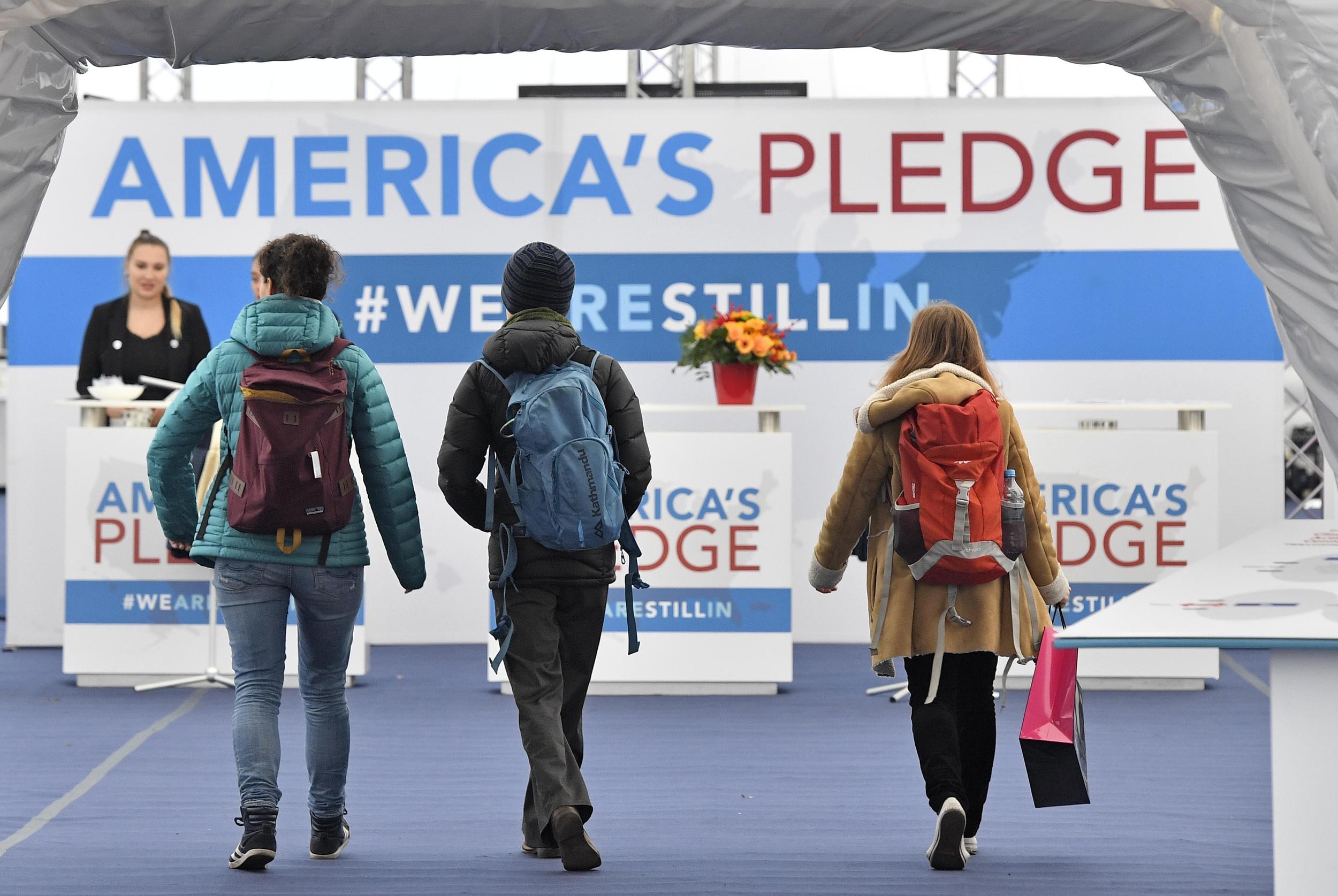 U.S. backers of Paris accord set up camp at climate talks | The ...