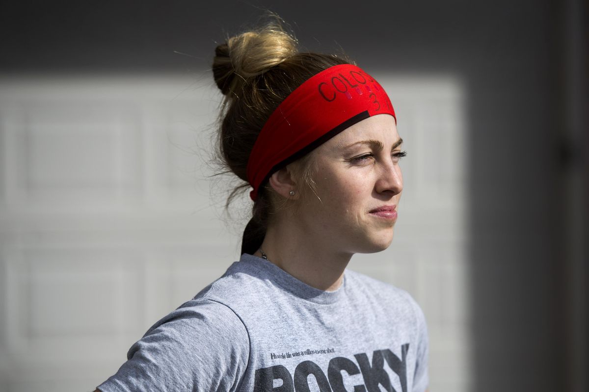 Spartan Race competitor Alyssa Hawley is nationally ranked. (Dan Pelle / The Spokesman-Review)
