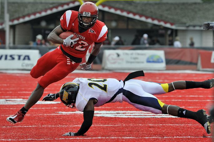 Former Eastern Washington RB Taiwan Jones keeps chugging along