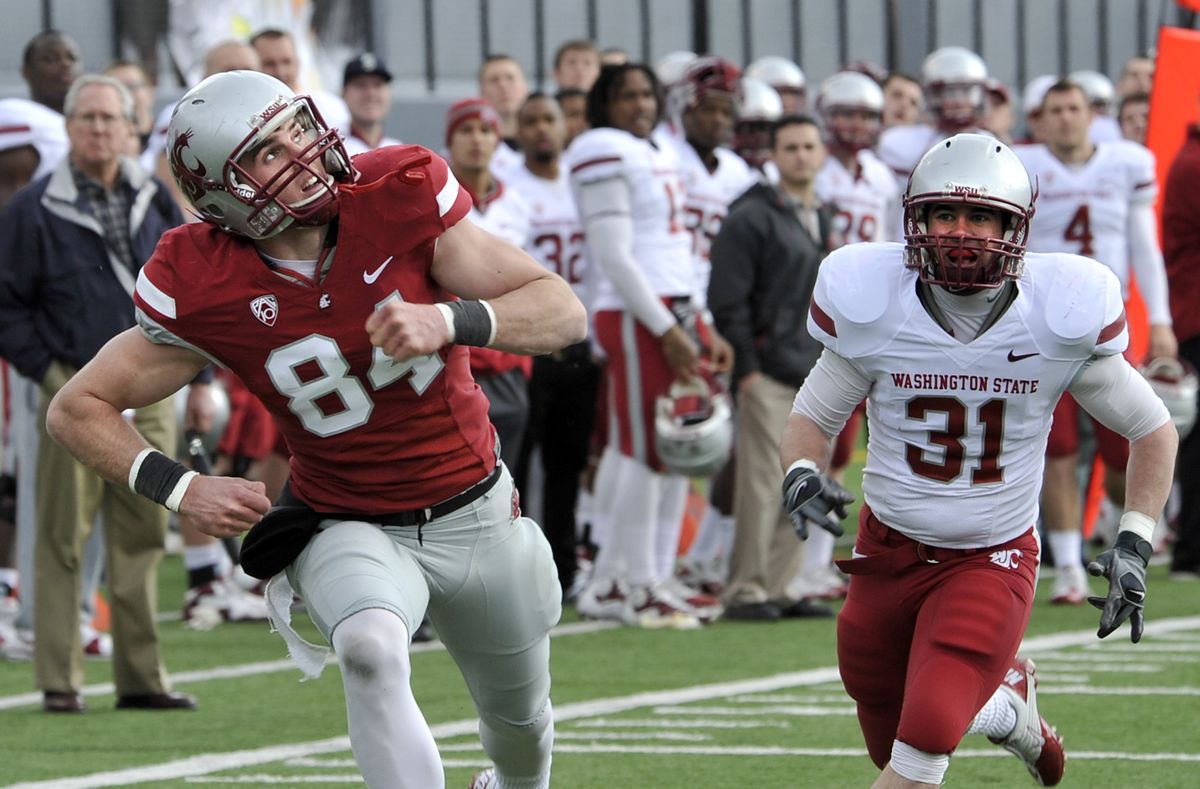 Wsu Spring Scrimmage April 16 2011 The Spokesman Review 