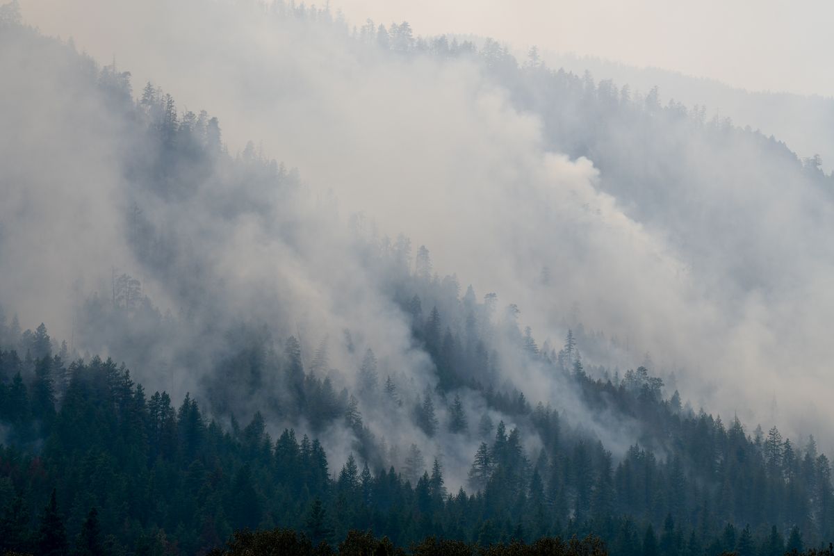 Cedar Creek wildfire - Aug. 7, 2021 | The Spokesman-Review