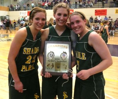 Left to right, Bianca Pope, Lindsay Niemeier and Tori Dezellem from Shadle High.Courtesy of Scott Niemeier (Courtesy of Scott Niemeier / The Spokesman-Review)