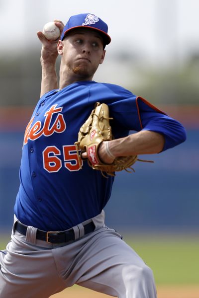 The New York Mets’ future could have arrived in rookie Zack Wheeler, who makes his major league debut tonight. (Associated Press)