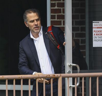 Hunter, Biden, seen leaving attorneys office after giving deposition on June 29, 2023, in Wilmington, Delaware. (Saquan Stimpson/CNP for NY Post/dpa via Zuma Press/TNS) (Saquan Stimpson - Cnp For Ny Pos/dpa via ZUMA Press/TNS)