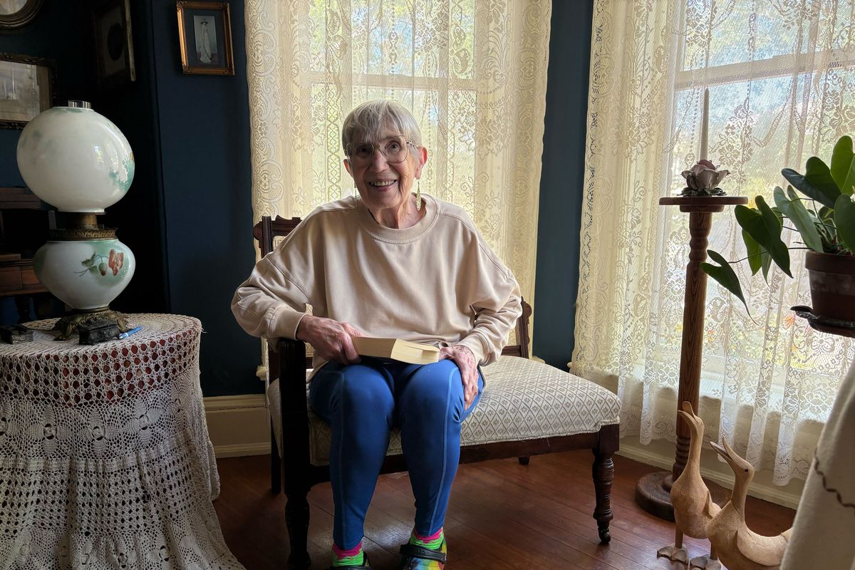 Ednajane “E.J.” Truax in her Washington, D.C., home.  (Washington Post )