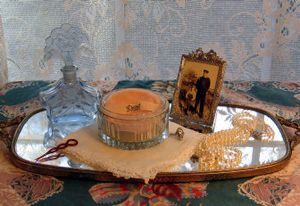 
Delicate treasures on a woman's dressing table bring back perfumed memories.
 (Cheryl-Anne Millsap / The Spokesman-Review)