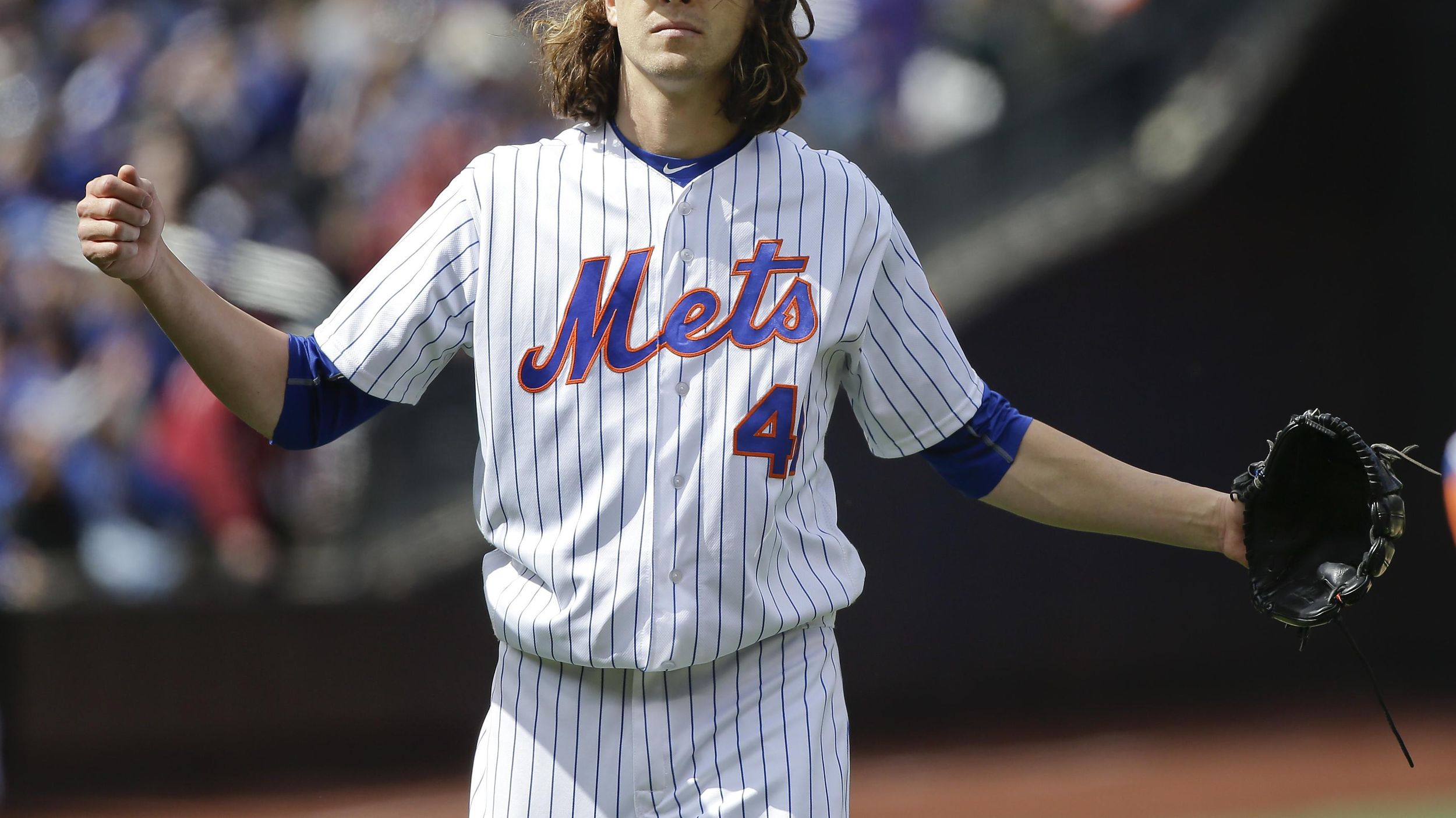 Sore Stetson product deGrom to miss next turn in Mets' rotation