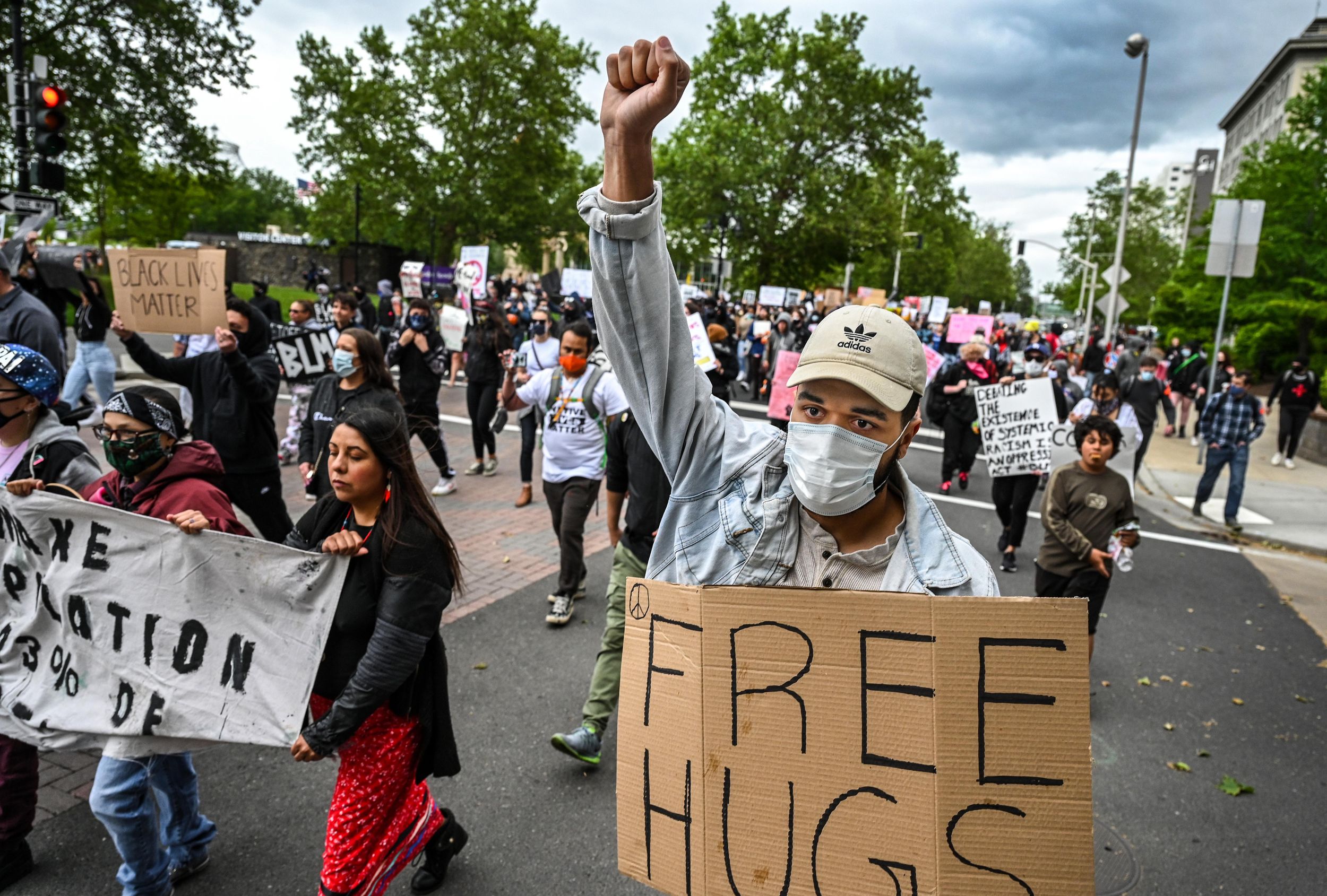 Thousands Of Protesters Gather In Downtown Spokane For Sunday Demonstrations Against Police Brutality The Spokesman Review