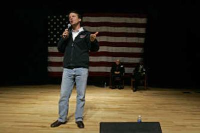 
Democratic presidential hopeful John Edwards talks to supporters in Lancaster, S.C. Associated Press
 (Associated Press / The Spokesman-Review)
