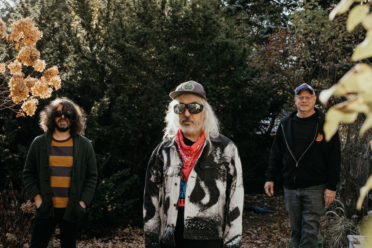 Dinosaur Jr. – Lou Barlow, J Mascis and Murph – headline Knitting Factory on Monday night. Their latest album is titled “Sweep It Into Space.”  (Cara Totman Photography)