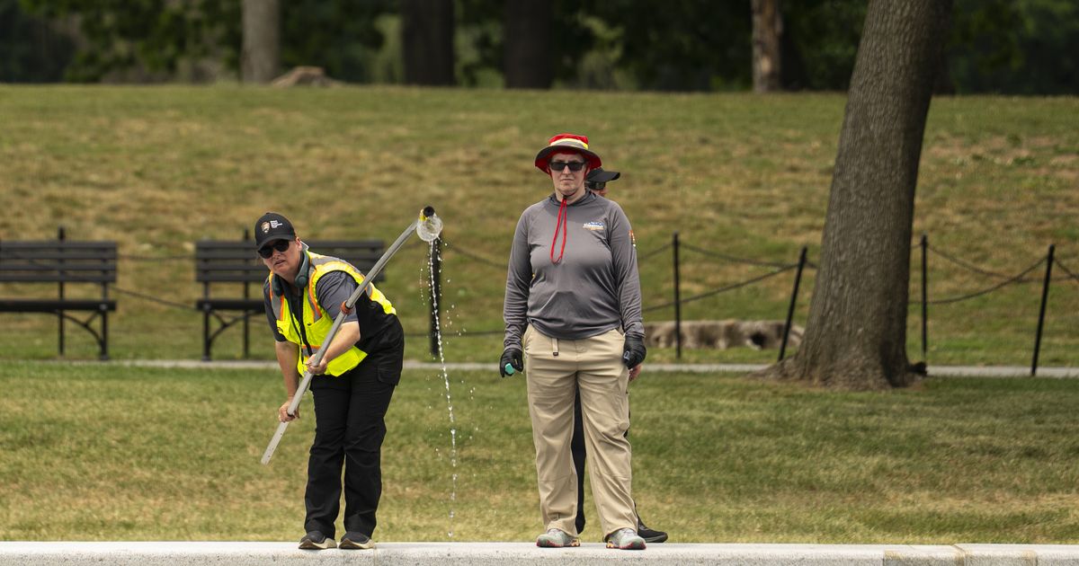 At this point, the Reflecting Pool deserves an Emmy
