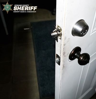 Deputies responded to a burglary at CarHop of Spokane early Tuesday morning and suspect the burglar was the same man arrested on suspicion of driving a car stolen from the dealership days prior.  (Courtesy Spokane Valley Police Department)