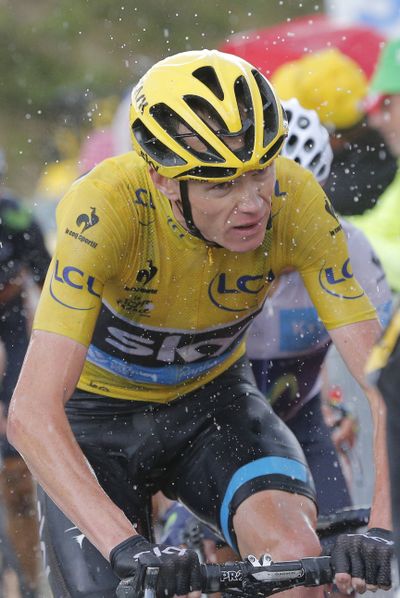 Chris Froome has never tested positive for doping. (Associated Press)