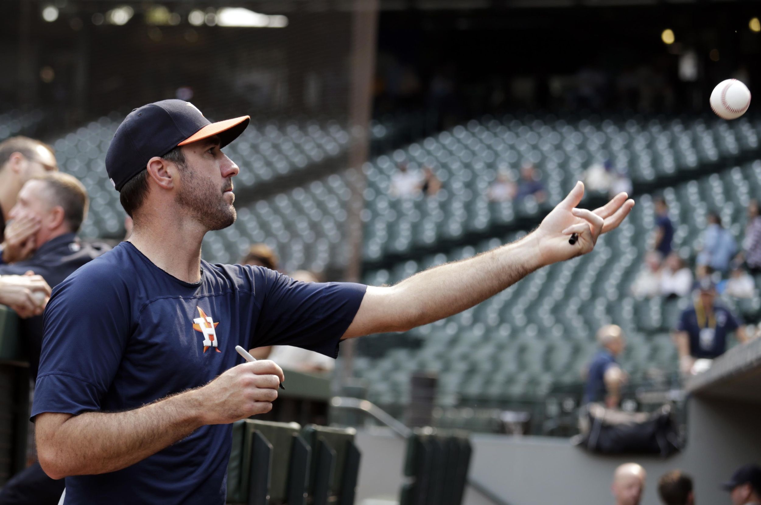 Mariners Pregame Justin Verlander makes debut for Houston, lineups and