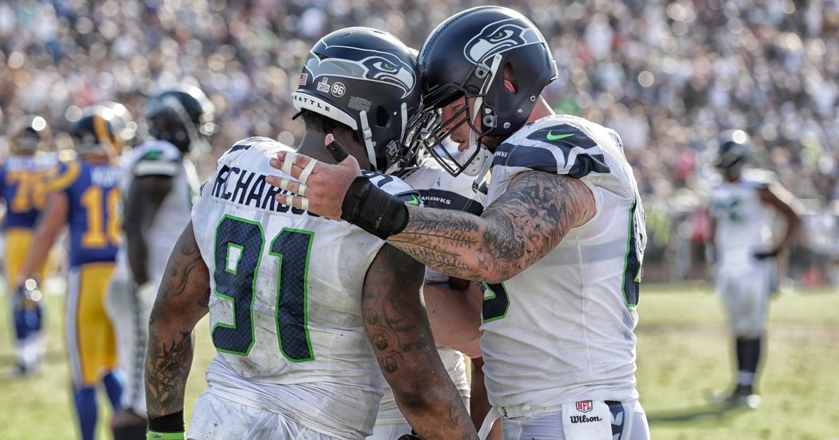 Former Seahawks champion center Justin Britt met an abrupt end to his career. Then he started running.