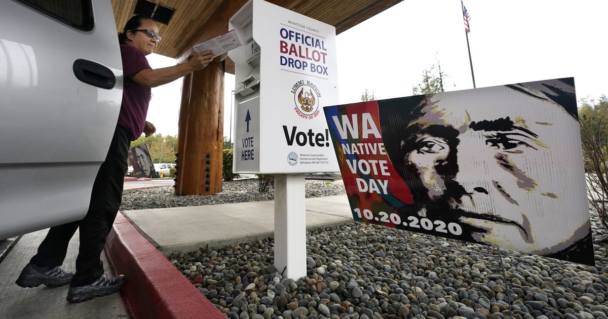 King County sees early surge at ballot drop boxes The SpokesmanReview