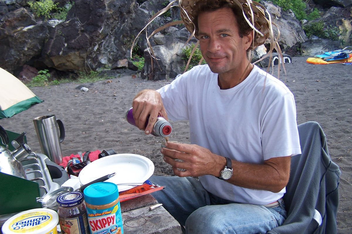 Washington Post Gregory Nottingham prepares Kona coffee at Ho’okena Beach Park in Hawaii. (Washington Post / The Spokesman-Review)