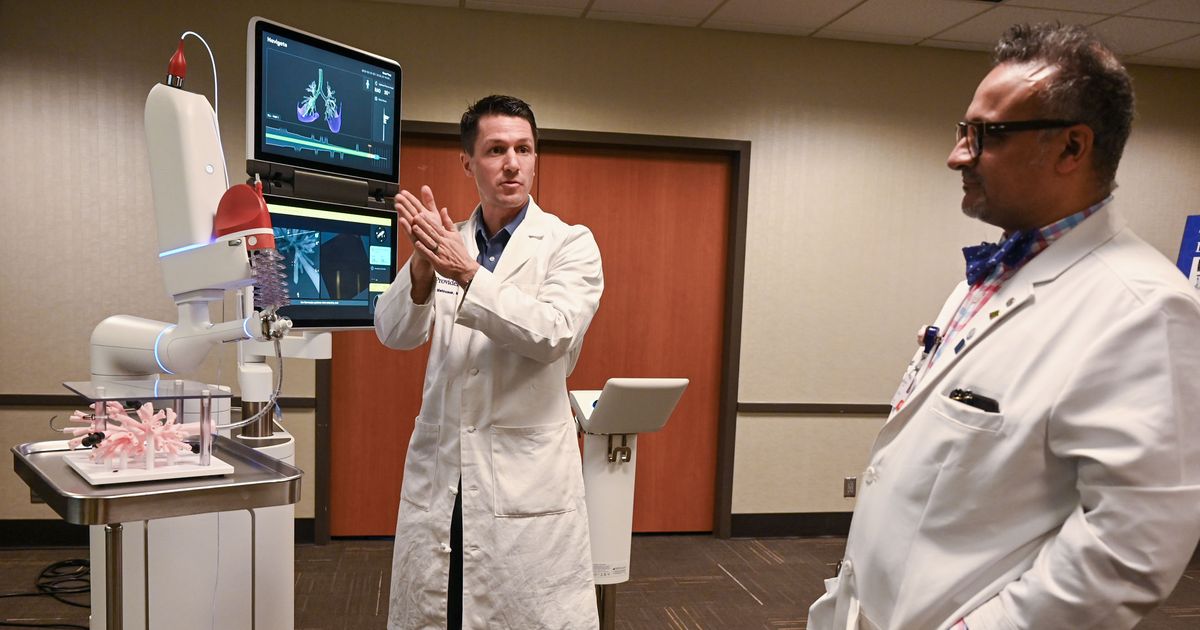 ‘Really just get to do the work': Spokane medical students conduct research at Providence Heart & Lung Institute