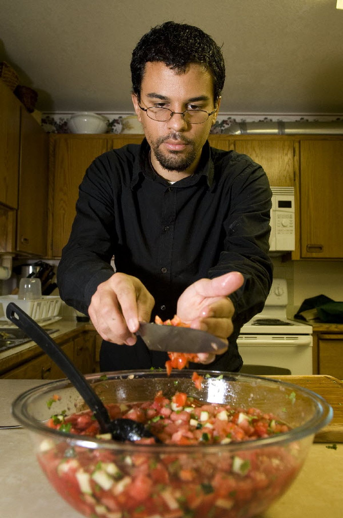 Vegetarian chef Joseph Nally is a graduate of the College of Culinary Arts at Johnson and Wales University and worked as a chef for many years before he slowly turned to a plant-based diet. He didn