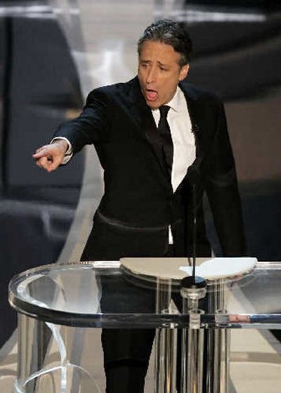 
Critics were quick to rip into the performance of comedian Jon Stewart as host of this year's Academy Awards telecast. 
 (Associated Press / The Spokesman-Review)