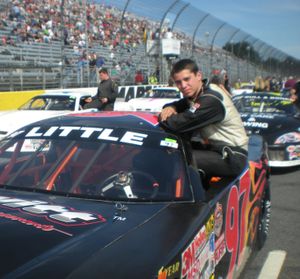 Jesse Little, son of Spokane's Chad Little and grandson of Pacific Northwest racing pioneer Chuck Little, aims for NASCAR history Thursday night at Richmond International Raceway. (Photo courtesy of TLR Media Relations)