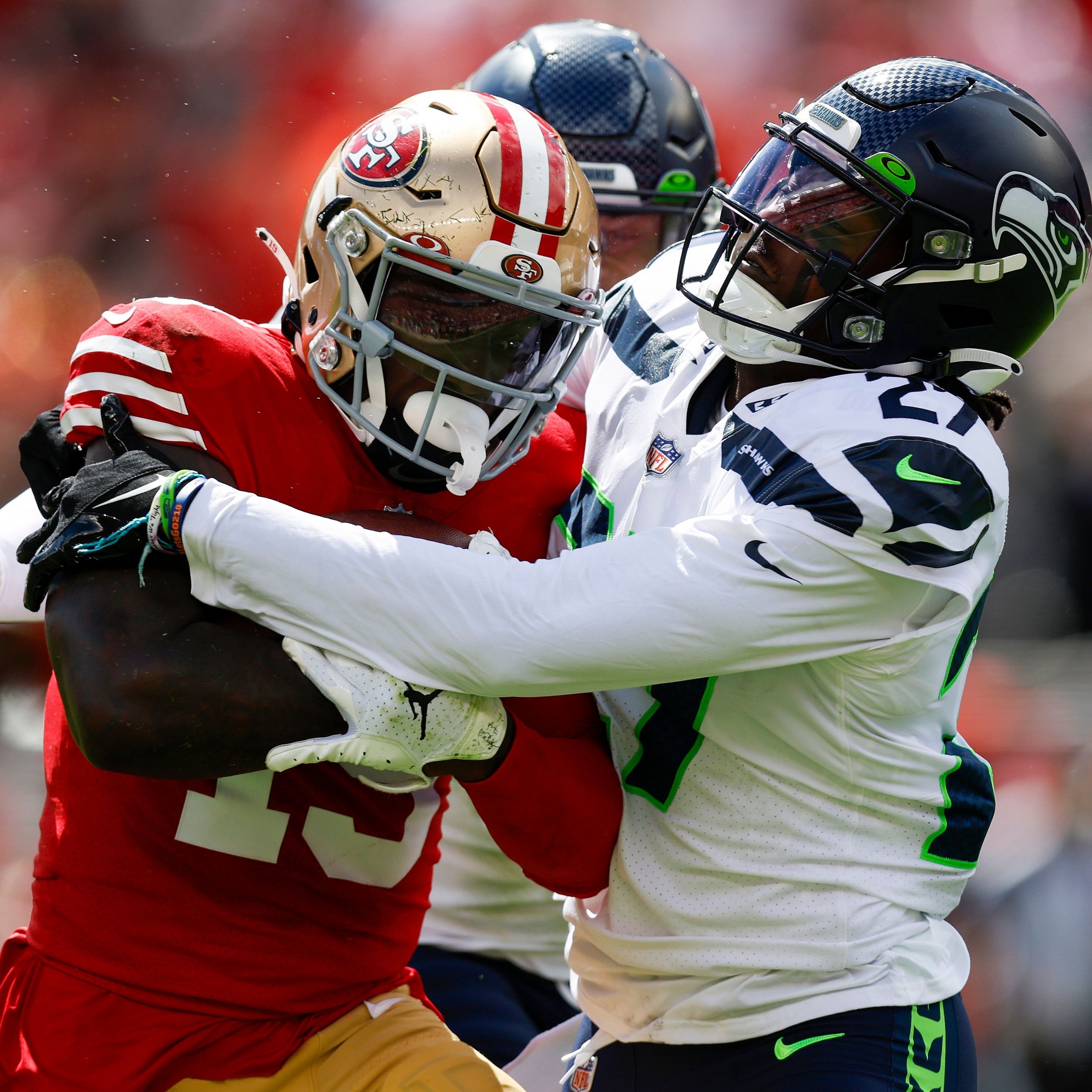 Key stats from the 49ers' 27-7 Week 2 win over the Seahawks