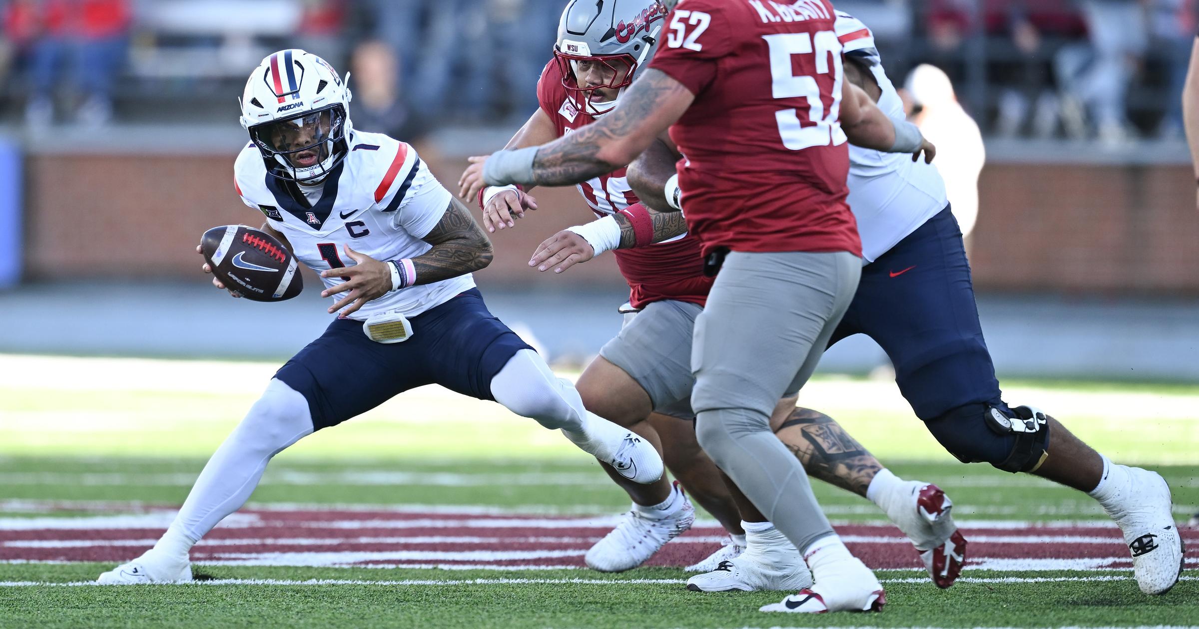 Fifita shakes off the rust, hits Smith twice to flip the script on Arizona
